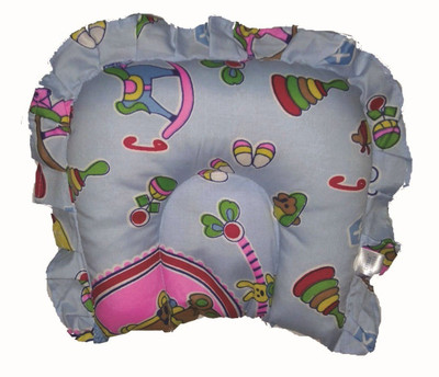 

Little Monster Printed Baby Pillow Pack of 1(Sky Blue)