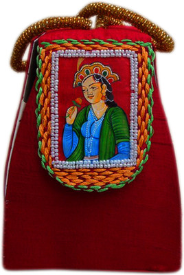 

Spice Art Designer Maroon Miniature Evening Potli Potli(Maroon)