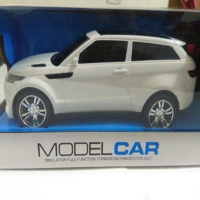 

Reyansh Collection Model Car White with Light-Remote Control(White)