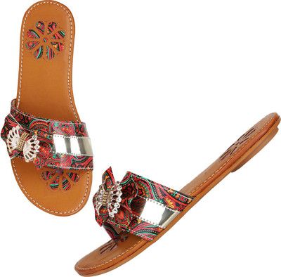 

FASHIMO Women Red Flats