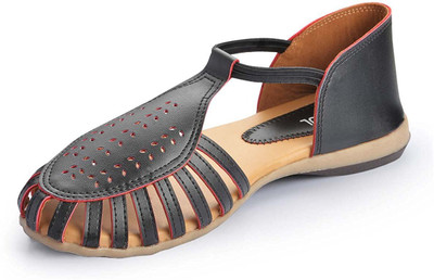

footsoul Women Black Casual