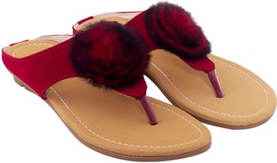 

tryfeet Women Red Flats
