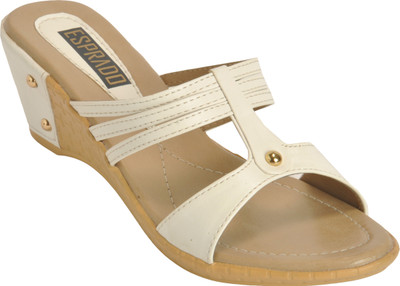 

ESPRADO Women Cream Wedges