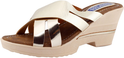 

SHOFIEE Women GOLD Wedges