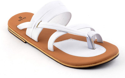 

Dolphin Miles Men White Flats
