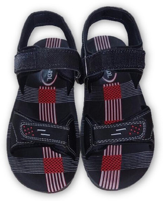 

Nootan Men Black Sports Sandals