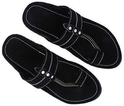 RYAG Men Black Sandals