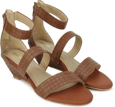 

Bata Women Brown Wedges