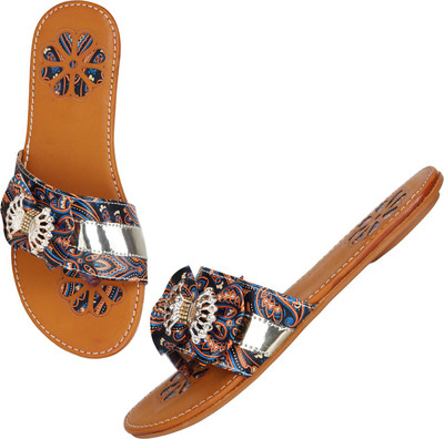 

FASHIMO Women Blue Flats