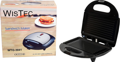 

Wis Tec 1 Slice Snack Magic Sandwich Maker Toast(Black)