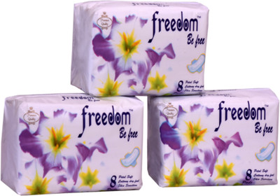 

FREEDOM BE FREE FBF XL Sanitary Pad(Pack of 3)