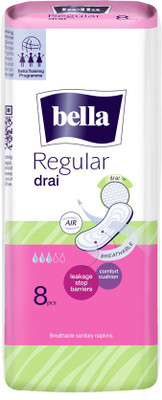 

Bella Regular Drai Sanitary Pad(Pack of 8)