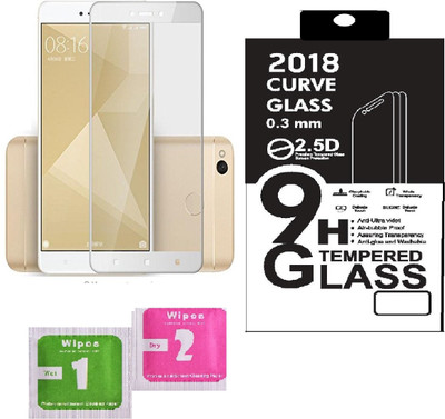 Caseline Tempered Glass Guard for Mi Redmi 4(Pack of 1)