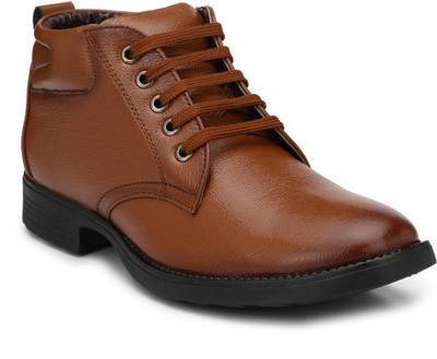 

Mactree Archer Lace Up For Men(Brown, Tan