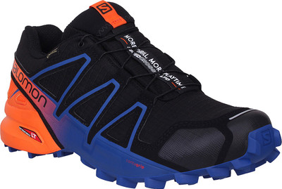 

Salomon Speedcross 4 Waterproof Limited Edition Running Shoes For Men(Black, Orange, Blue