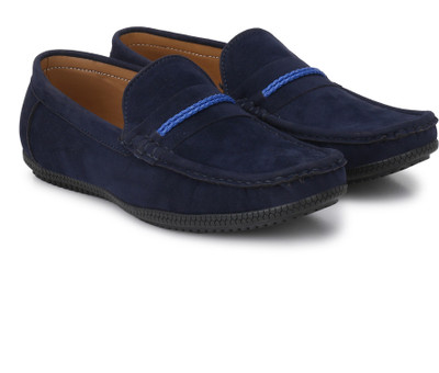 

Big Fox Summer Loafers For Men(Navy, Dark blue