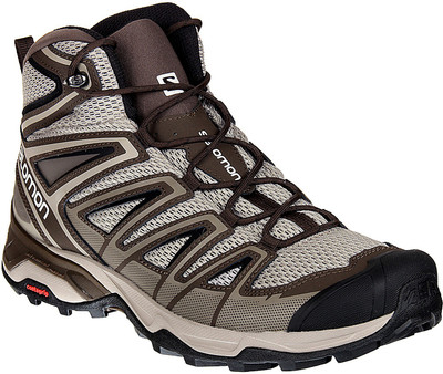 

Salomon X Ultra 3 Mid Ankle Aero Hiking & Trekking Shoes For Men(Brown, Multicolor
