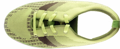 

PIIPIINOO Men's Convertible Zipper Shoes Only Top (Electric Green Sport ) Casuals For Men(Green