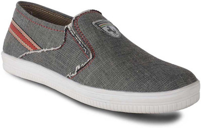 

Duster Duster Grey 1536 Canvas Loafers For Men(Grey
