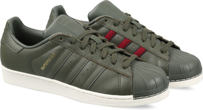 

ADIDAS ORIGINALS SUPERSTAR Sneakers For Men(Green, Ngtcar/redsld/cblack