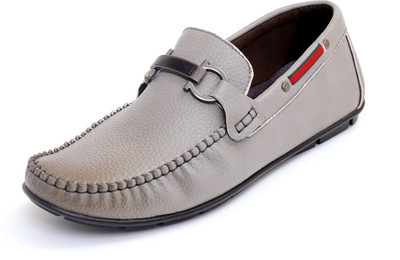 

Trueman's London Loafers For Men(Off White, Grey