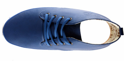 

PIIPIINOO Men's Convertible Zipper Shoes Only Top (Cobalt Blue Ankle ) Casuals For Men(Blue