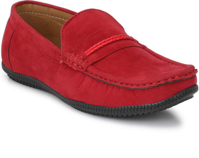 

Big Fox Summer Loafers For Men(Red