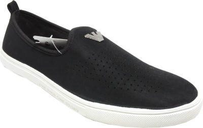 

MB STAR Slip On Sneakers For Men(Black