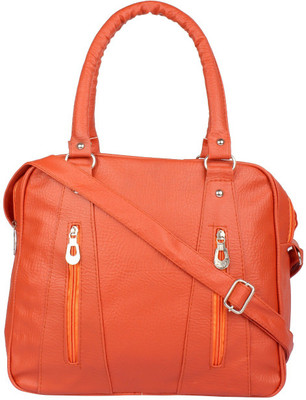 

SAHAL FASHION Women Casual Orange PU Sling Bag