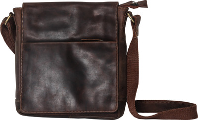 

Adamburk Men & Women Formal Brown Genuine Leather Sling Bag
