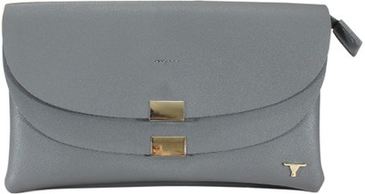 Bulchee Women Casual Grey PU Sling Bag