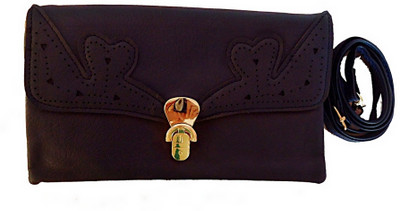 

Marino Mantra Girls Casual Blue Leatherette Sling Bag