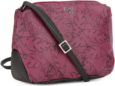 

Baggit Women Casual Pink PU Sling Bag