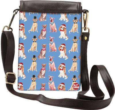 

Nutcase Women Casual Multicolor Genuine Leather Sling Bag
