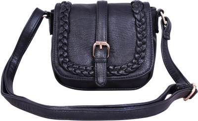 

DNZ Women Casual Blue Leatherette Sling Bag