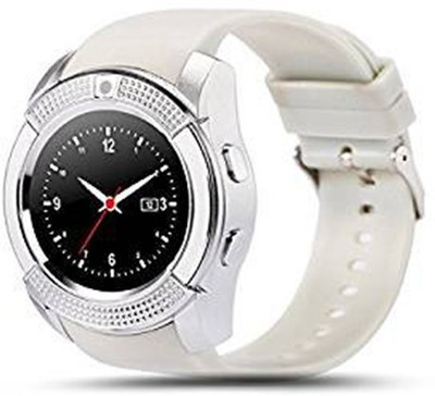

STEPONN RISE STEPONN V8 WHITE SMARTWATCH Smartwatch(White Strap FREE SIZE)