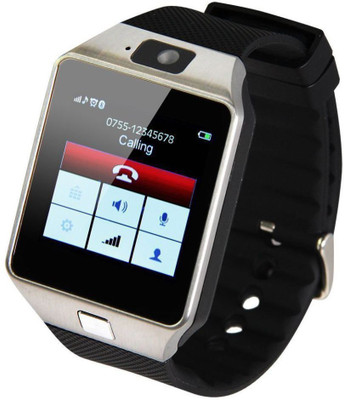

Cuba HUB_892U_DZ09_mi 4G smart watch with camera, memory card and sim card support and fitness tracker Smartwatch(Black Strap XL)