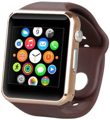 

A1 A1 Golden Smartwatch(Brown Strap Free Size)