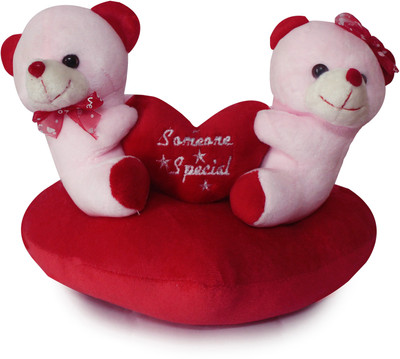 

HTD Loving Couple Teddy - 22 cm(Pink)