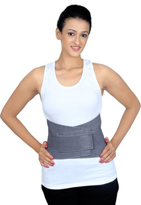 

Janak Lumbosacral Belt with double strap Back Support(Grey, Gery