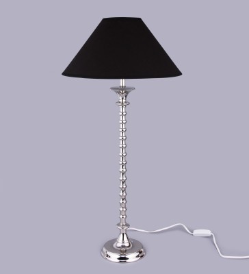 Kapoor E Illuminations Nickel Finish Table Lamp Table Lamp(60 cm, Steel)