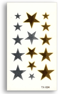 

Savii Golden And Silver Stars Design(Golden And Silver Stars Design)