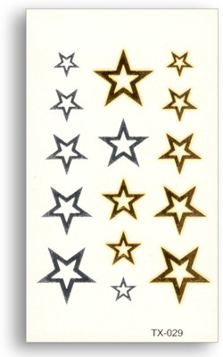 

Savii Golden And Silver Stars Design(Golden And Silver Stars Design)