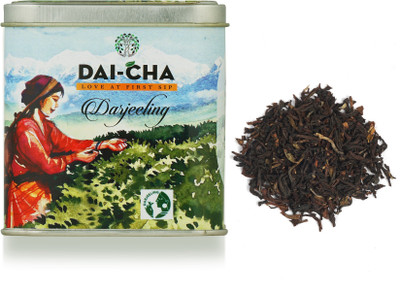 

Dai-Cha DAI CHA DARJEELING LEAF TEA Unflavoured Black Tea Mason Jar(100 g)