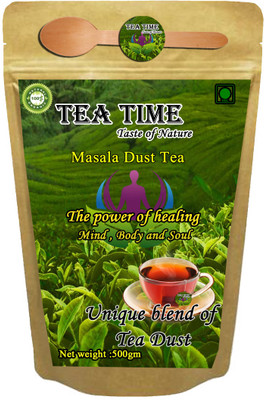 

Tea Time Instant Masala Tea Dust for Relaxation Spices, Cloves, Ginger, Cinnamon, Cardamom Masala Tea Cardamom, Cinnamon, Cloves, Black Pepper, Ginger Masala Tea Pouch(500 g)