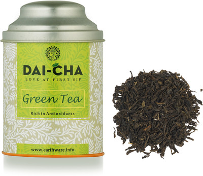 

Dai-Cha DAI CHA GREEN LEAF TEA(RICH ANTIOXIDENT) Unflavoured Green Tea Mason Jar(100 g)