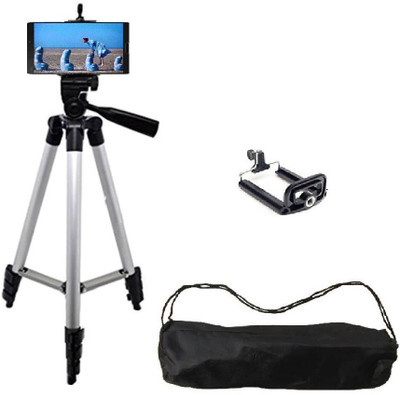 SPRING JUMP Tripod Tripod Kit(Silver, Supports Up to 1500 g)