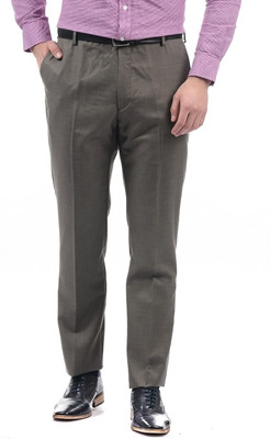 ARROW Tapered Men Grey Trousers ARROW Tapered Men Grey Trousers