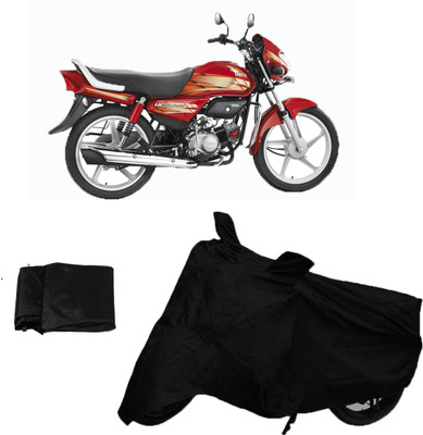 FASTEST Two Wheeler Cover for Hero(HF Dawn, Black)