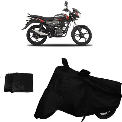 FASTEST Two Wheeler Cover for Bajaj(Discover 100 DTS-i, Black)